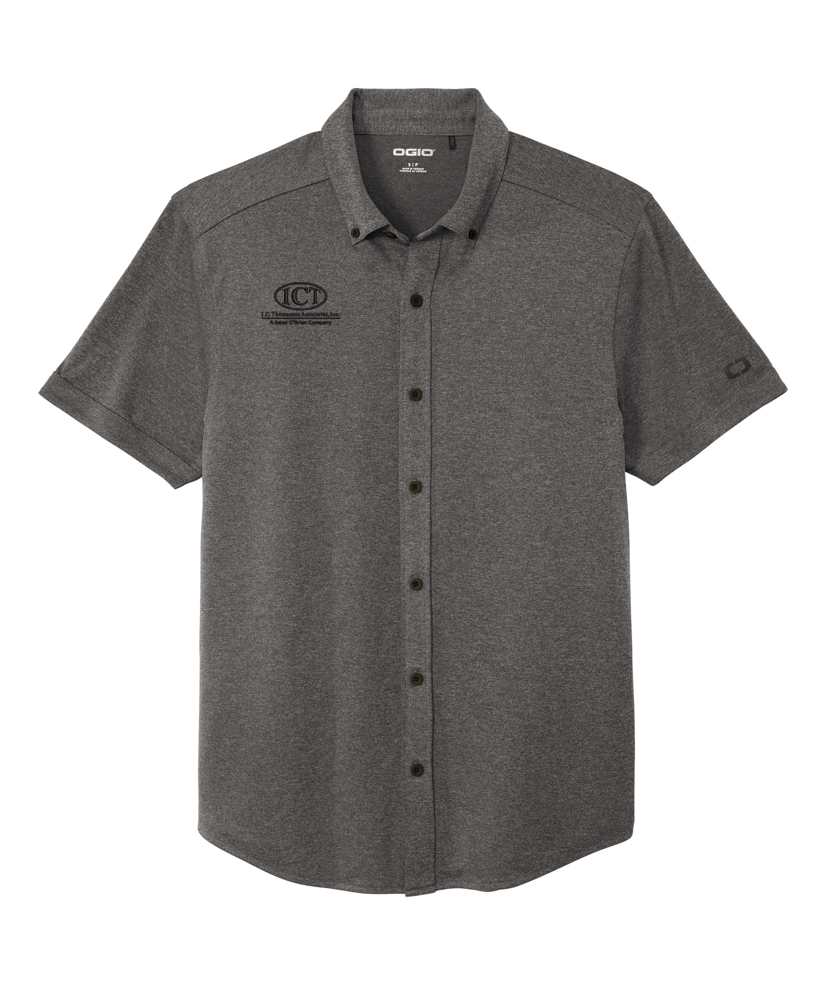 OGIO® Gravitate Full-Button Polo