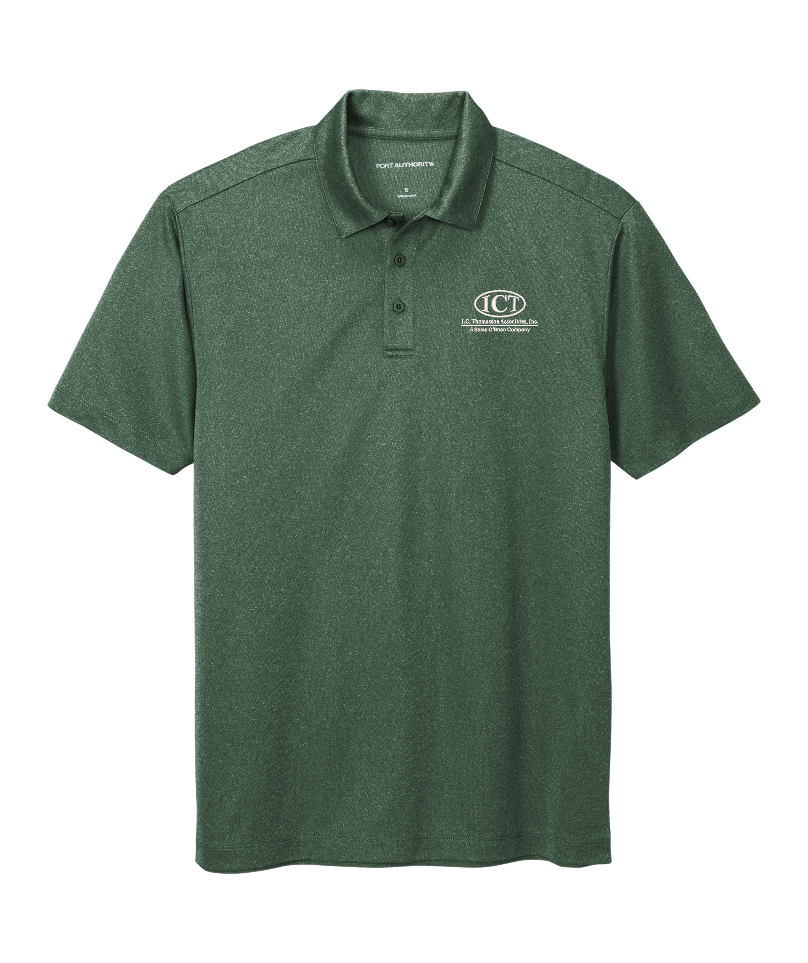 Port Authority® Heathered Silk Touch™ Performance Polo