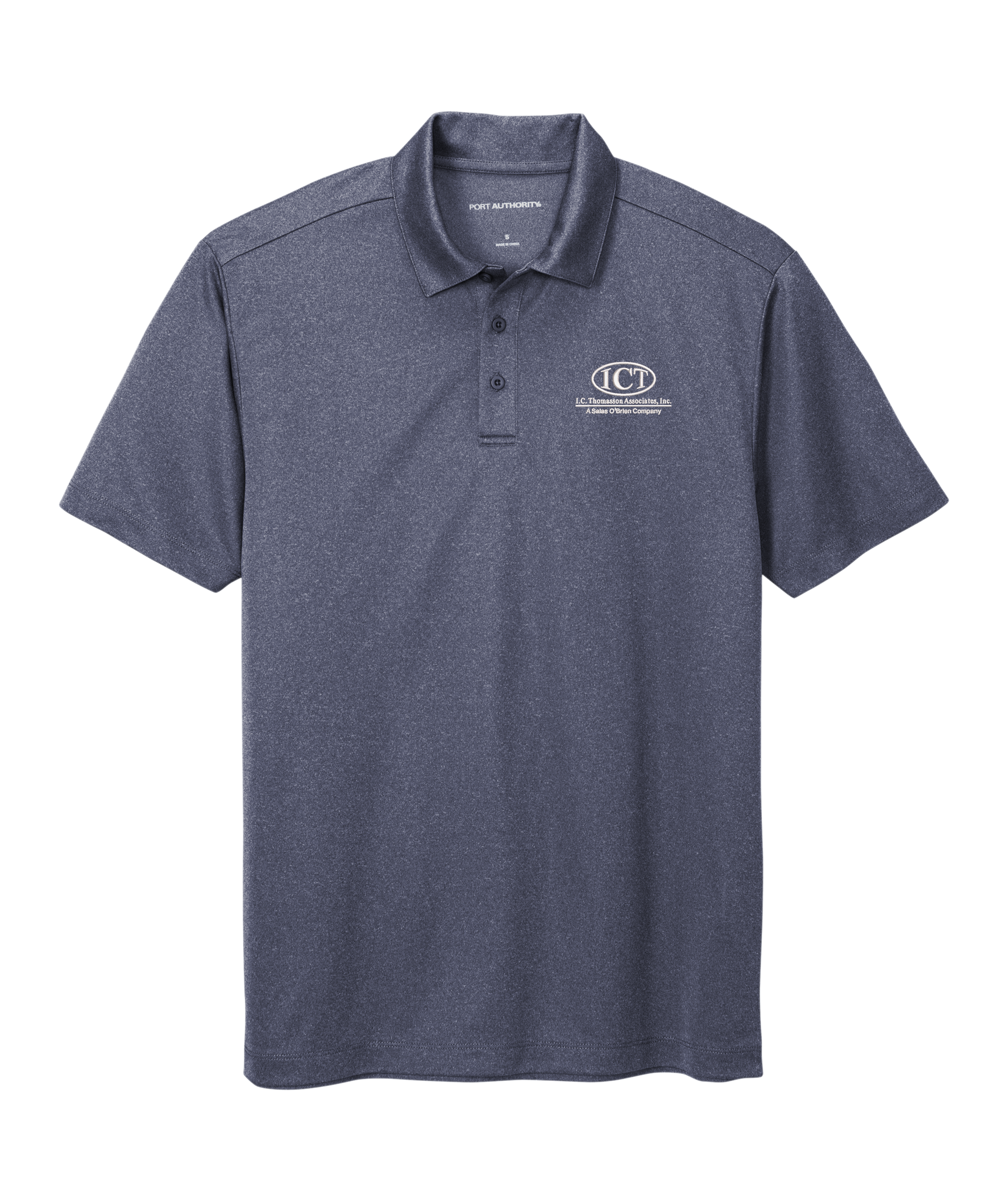 Port Authority® Heathered Silk Touch™ Performance Polo