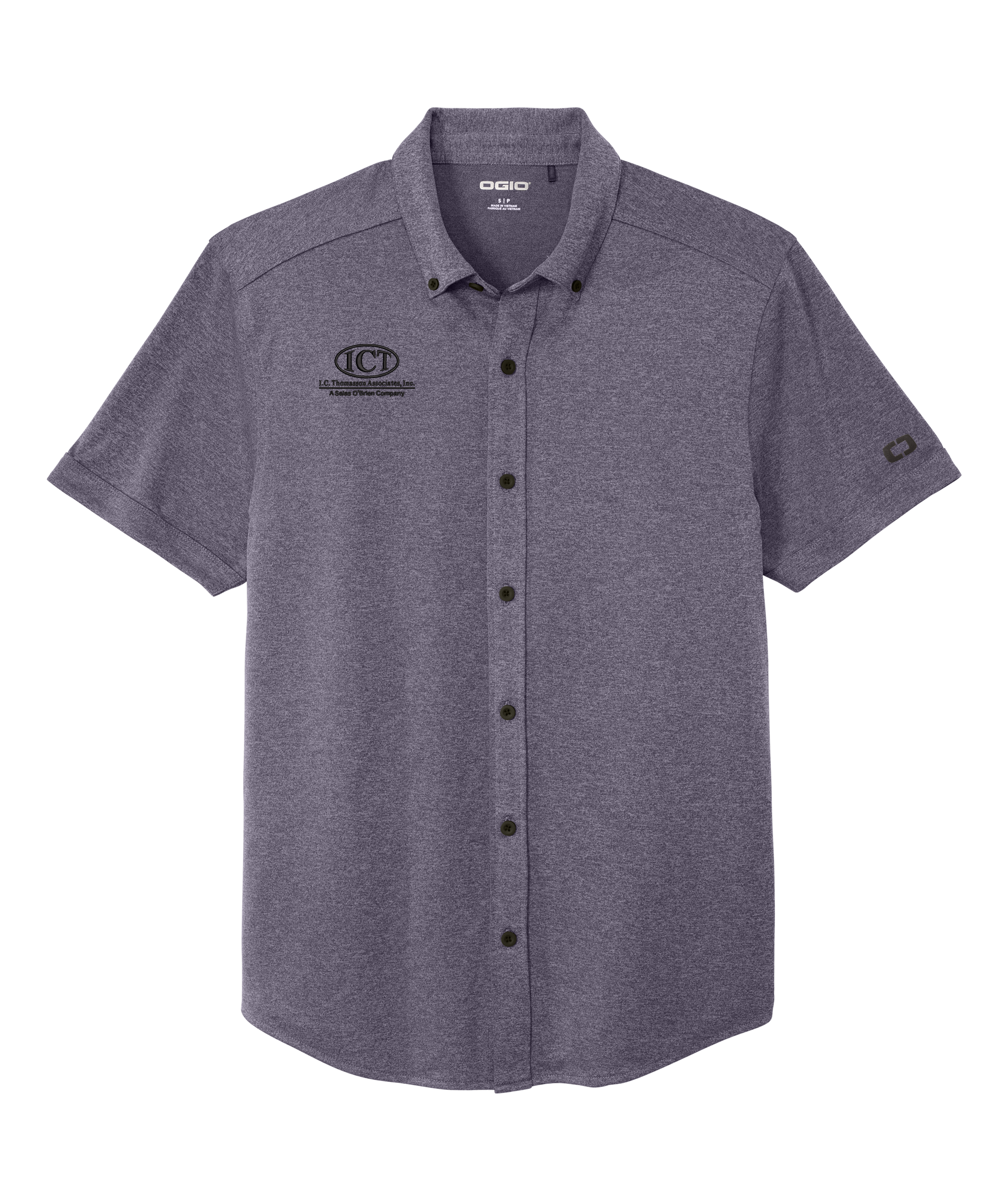 OGIO® Gravitate Full-Button Polo