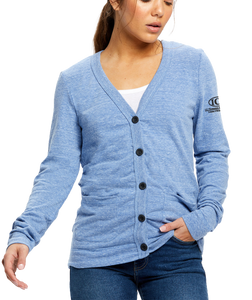 Ladies' 4.9 oz. Long-Sleeve Cardigan