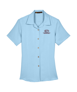 Harriton Ladies' Bahama Cord Camp Shirt