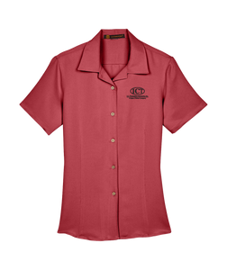 Harriton Ladies' Bahama Cord Camp Shirt