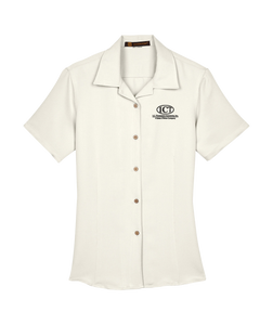 Harriton Ladies' Bahama Cord Camp Shirt